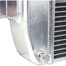 Maxx Power Chevy Style Tri Flow Aluminum Radiator 22 Inch 3 Pass Cooling