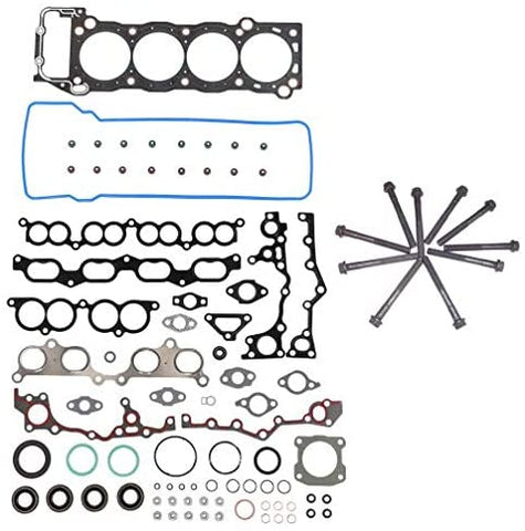 DNJ Head Gasket Set with Head Bolt Kit For 1994-2004 for Toyota T100 2.7L 2694cc L4 DOHC