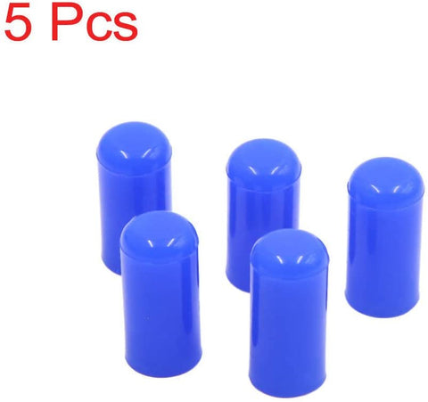 FOORDAY Dia Silicone Blanking Cap 6MM Inner Inner Diameter 6MM Blue Universal Application - 5 PCS