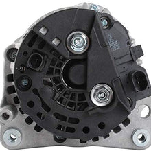 New DB Electrical Alternator ABO0435-140 Compatible with/Replacement for John Deere 244J, 304J, 313, 315, 316GR, 318E, 318G, 320E, 326E, 328 400-24230 Voltage 12, Rotation CW, Amperage 140