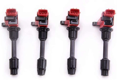 4pcs Ignition Coil Pack For Silvia 200sx S15 Sr20det X-trail Sr20vet 2244891f00 22448-91F00, 2244891F00, MCP-3350