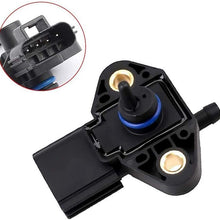 Fuel Rail Injection Pressure Sensor for Ford F250, F150 Super Duty, Focus, Explorer, Escape, Mustang, Lincoln,E-series, Mercury & More, Replaces# 3F2Z9G756AC, 3F2Z9F792CA, 3F2E-9G756-AD, 3F2Z-9G756-A