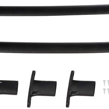 ANPART Roof Rack Crossbars fit for 2016-2019 for Ford Explorer Sport Utility 4-door Black Aluminum Rooftop Cargo Carrier