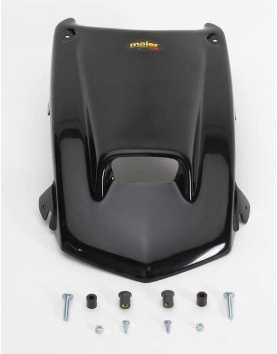 Maier USA Mfg Scooped Race Hood - Black , Color: Black