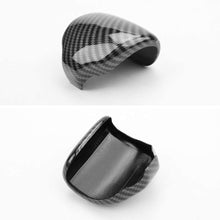 JINZHAO Sport Style Carbon Fiber Print Auto Gear Shift Knob Cover Trim for Honda CR-V 2017 2018 2019 2020 Accessories (Carbon Fiber Pattern)