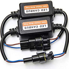 2X Led Headlight Canbus Error Anti Flicker Resistor Canceller Decoder (H1 H3)