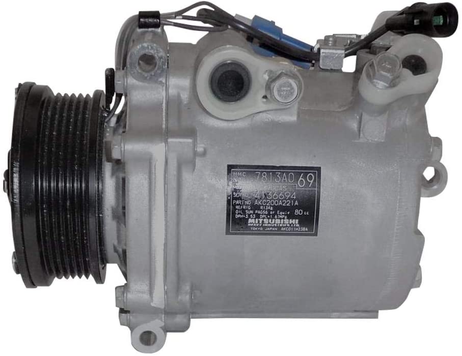 A/C Compressor MSC90CAS fits Mitsubishi Lancer, Lancer ES, Lancer GT, Lancer GTS, Outlander QR