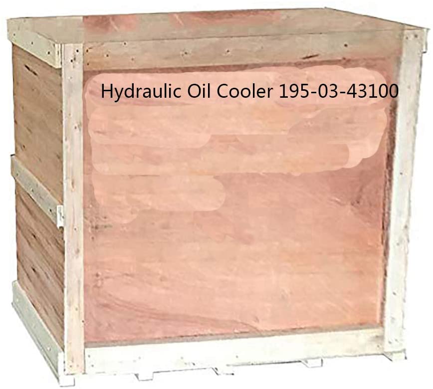 New Hydraulic Oil Cooler 195-03-43100 for Komatsu Bulldozer D375A-1 D375A-2 D375A-3 D375A-5
