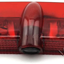 Vardsafe VS7067R Replacement 7 Inch Rear View Mirror Monitor & Brake Light Reverse Backup Camera for GMC Savana/Chevy Express 1500 2500 3500 Van (2003-2019)