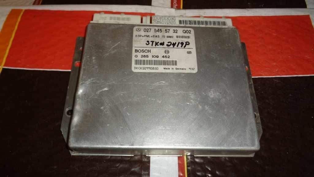 REUSED PARTS 98-02 Mercedes E-Class Chassis ECM 210 Type ABS E320 027 545 57 32 0275455732