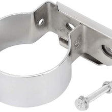 Aramox Ignition Coil Bracket, CNC Aluminium Alloy Ignition Coil Mount Bracket Fit for Ford Mustang F150 (Silver)