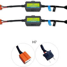 AnyCar Led Headlight Decoder H7 Canbus Resistor Anti-flicker Harness Headlight Bulb Decoder for 2017 GLC300