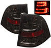 Spyder 5006127 Mercedes Benz W163 M-Class ML 98-05 LED Tail Lights - Smoke