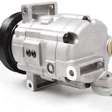 AC Compressor TBVECHI A/C AC Compressor Air Conditioner Compressor W/Clutch Fit for 2001-2004 Saturn L100 L200 LS LS1 LW1 LW2 2.2L
