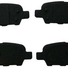 AutoShack CBO41350905CMU Rear Brake Rotors and Ceramic Pads