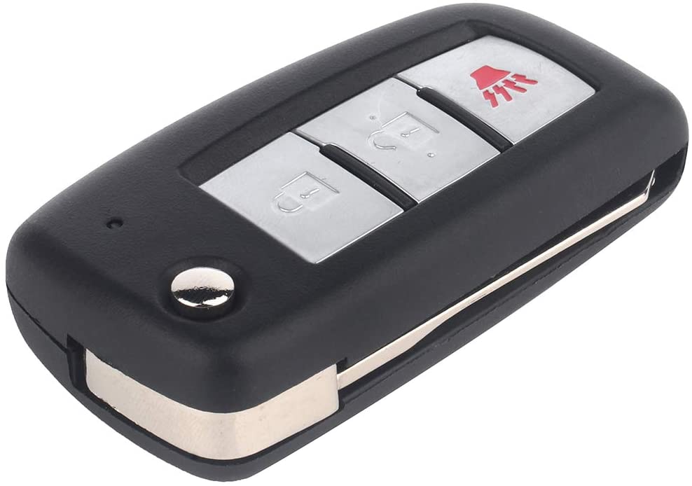 AUTOMUTO 3 Buttons Keyless Key Fob Remote Control Car key Transmitter 1X Replacement fit for Nissan Rogue 14-18 ADP12548301S