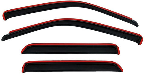Auto Ventshade 194068 In-Channel Ventvisor Side Window Deflector, 4-Piece Set for 2008-2012 Chevrolet Malibu