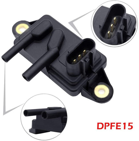 DPFE15 Exhaust Gas Recirculation Pressure Feedback Sensor for Ford Lincoln Mazda Mercury Replaces EPS4,DPFE15,F77Z9J460AB,F7UE9J460AA