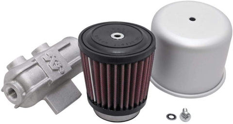 K&N Vent Air Filter/ Breather: High Performance, Premium, Washable, Replacement Engine Filter: Flange Diameter: 2 In, Filter Height: 3.5 In, Flange Length: 0.625 In, Shape: Breather, 62-1400