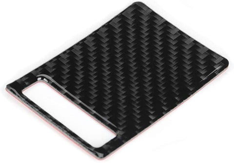 Side Air Condition Vent Sticker, Carbon Fiber Car Side Air Conditioner Vent Fe Sticker Fit for A6 2005-2011