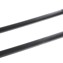 AUTOMUTO Cross Bars fit for 2005-2009 for Land Rover LR3 Sport Utility 4-Door 2010-2016 for Land Rover LR4 Sport Utility 4-Door Aluminum Black Roof Top Bar Luggage Carrier