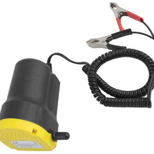 TOPEMAI 12V 60W Oil Diesel Fluid Pump Extractor Scavenge Suction Transfer Pump for Auto Car Boat Motorbike Truck RV ATV Jet with Hose