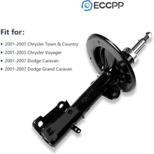 Shocks Struts,ECCPP Front Rear Shock Absorbers Strut Kits Compatible with 2001 2002 2003 04 05 06 07 Chrysler Town Country/Dodge Caravan/Grand Caravan,2001 2002 2003 Chrysler Voyager 334335 344080