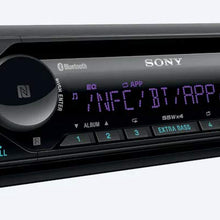 Sony MEX-N5300BT Built-in Dual Bluetooth Voice Command CD/MP3 AM/FM Radio Front USB AUX Pandora Spotify iHeartRadio iPod / iPhone Siri and Android Controls Car Stereo Receiver with ALPHASONIK EARBUDS