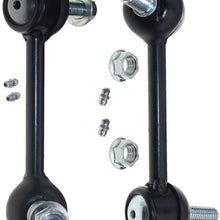 MILLION PARTS 2 Pcs Rear Suspension Kit Stabilizer Sway Bar End Links K6667 K6668