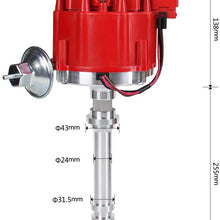 Bang4buck Hei Distributor Fit for Chevy/GM SBC BBC Small Block/Big Block 65k coil 7500RPM