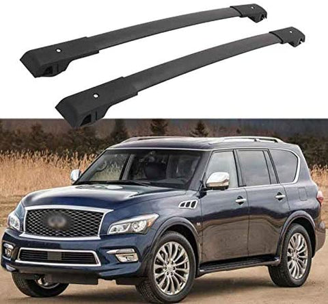HEKA Cross Bars Roof Racks fit for 2011-2021 Infiniti QX80,Luggage Crossbars Cargo Bag Carrier Aluminum Rooftop Set Carrying Kayak Bike Canoe