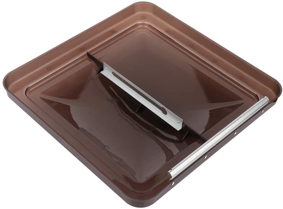 ZENITHIKE Replacement RV Roof Vent Cover Camper Motorhome Trailer Ventline VL200-S Smoked 14 x 14 1 pack Roof Vent Lid