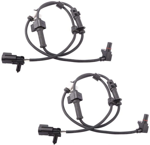 MOSTPLUS 2PCS ABS Wheel Speed Sensor Front Pair Compatible for Buick Rainier 4.2L 5.3L 2003-2006 Chevrolet SSR 2002-2009 Trailblazer 15158254 ALS1337