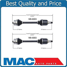 CV Axle Shaft-New Rear-Left Right (2) MB-8003 Fits 76-81 300D 74-83 240D REAR