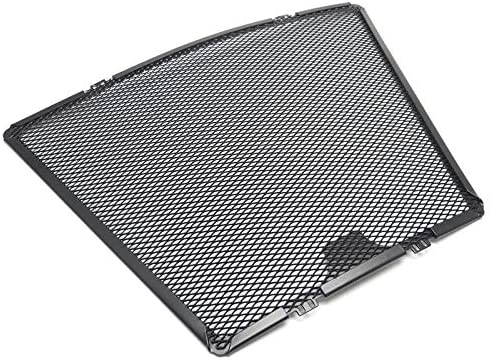 HWH 1PC Aluminum Radiator Grille Grills Guard Co.ver for SU.ZU.KI GSXR1000 GSXR-1000 2009 2010 2011 2012 2013 2014 2015 2016 Durable (Color : Black) (Black)