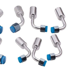 134a Air Conditioning Hose Kit O-Ring W/Drier AC Hoses Fitting Kits