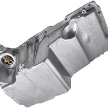 WFLNHB Aluminum Engine Oil Pan Fit for 2009 Chevrolet Express| GMC Savana 2500 3500 4.8L / 1998 1999 2000 2001 2002 Chevrolet Camaro| Pontiac Firebird 5.7L