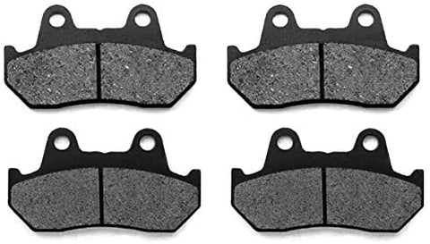 KMG Front Brake Pads for 1981-1982 Honda CBX - Non-Metallic Organic NAO Brake Pads Set