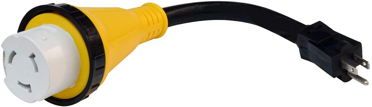 Valterra A101550DBK RV Pigtail Adapter and Plug