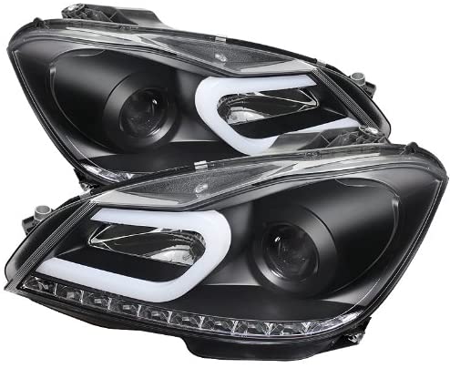 Spyder Auto 444-MBW20412-DRL-BK Projector Headlight