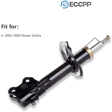 Shocks Struts,ECCPP Front Pair Shock Absorbers Strut Kits Compatible with 2002 2003 2004 2005 2006 Nissan Sentra 333310 333311 72105 72106