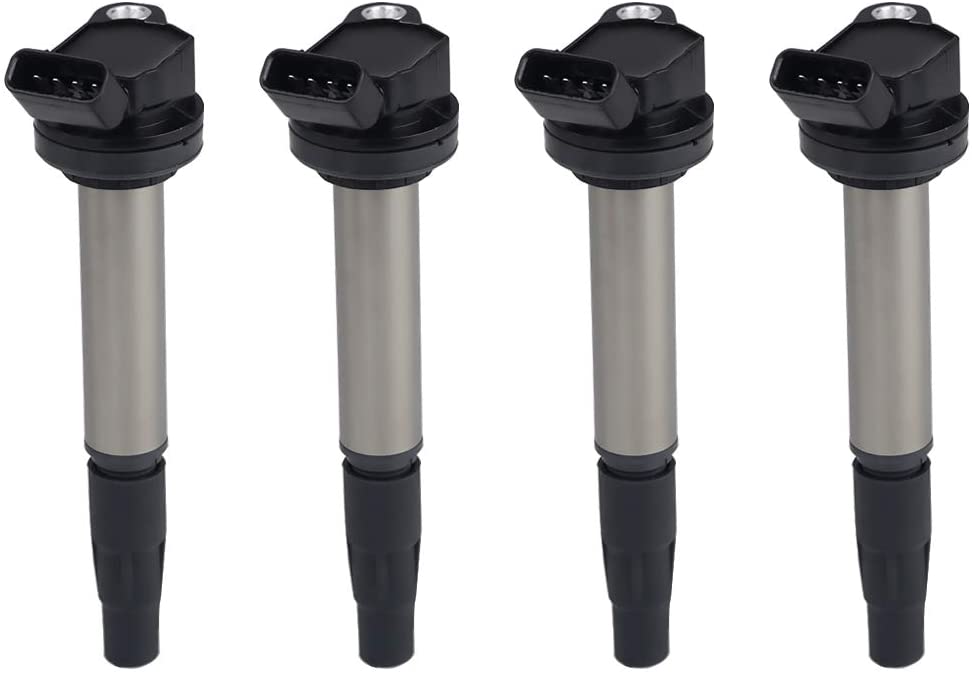 JDMON Compatible with Ignition Coil Toyota Lexus Prius Scion Corolla Matrix V CT200H XD 1.8L L4 Replaces 90919-02252 90919-02258 C1714 UF619 UF596 GN10341 set of 4