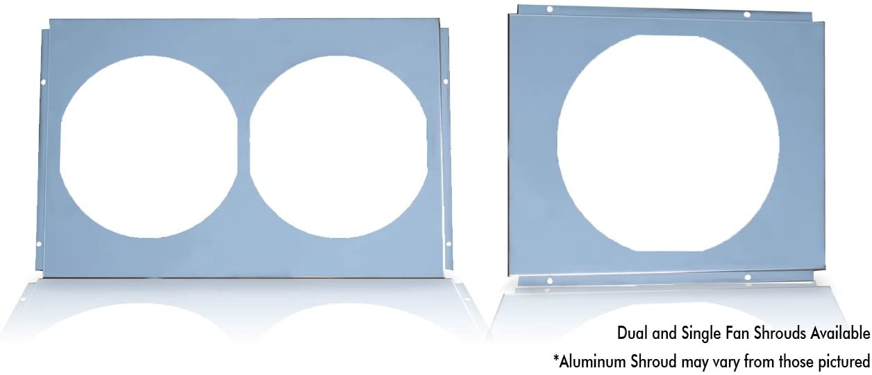 Champion Cooling, FS433, All Aluminum Fan Shroud for Part Number #433