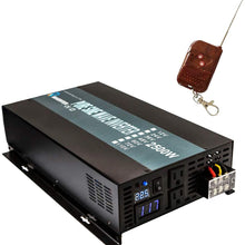 WZRELB RBP250024VCRT 2500W 24V 120V Pure Sine Wave Solar Power Inverter with Remote Control Switch