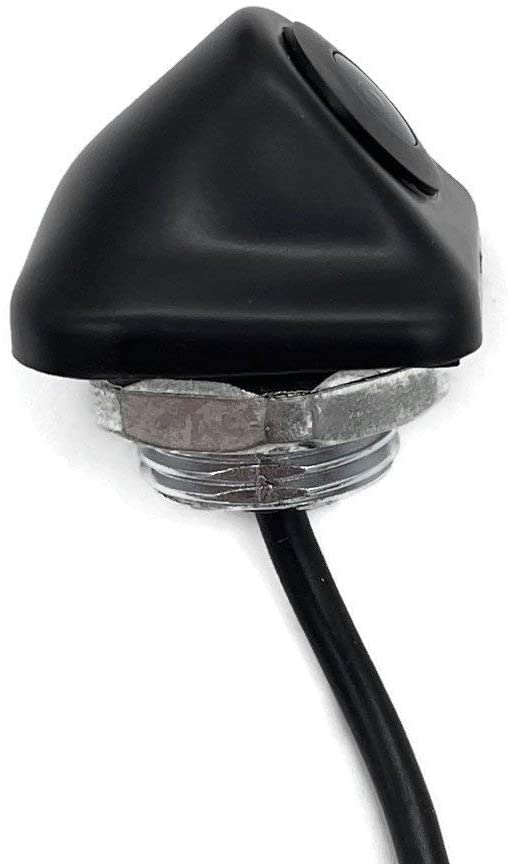 Ensight Auto Flush Mount Screwback Reverse Backup Parking Rear View Camera w/Optional Parking Lines & Vertical Image flip