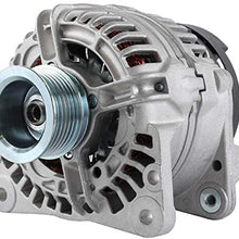 New DB Electrical Alternator ABO0435-140 Compatible with/Replacement for John Deere 244J, 304J, 313, 315, 316GR, 318E, 318G, 320E, 326E, 328 400-24230 Voltage 12, Rotation CW, Amperage 140