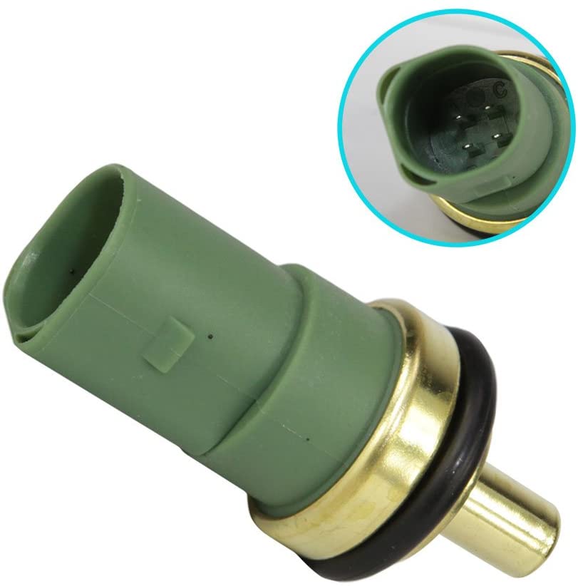 Engine Coolant Temperature Sensor 059 919 501A for Volkswagen Passat Beetle Golf Jetta Eurovan Cabrio A4 S6 TT A6 S4 RS4 RS6 A8 S8 1998-2002 2003 2004 2005 2006 2007 2008 2009 2010 by DOICOO