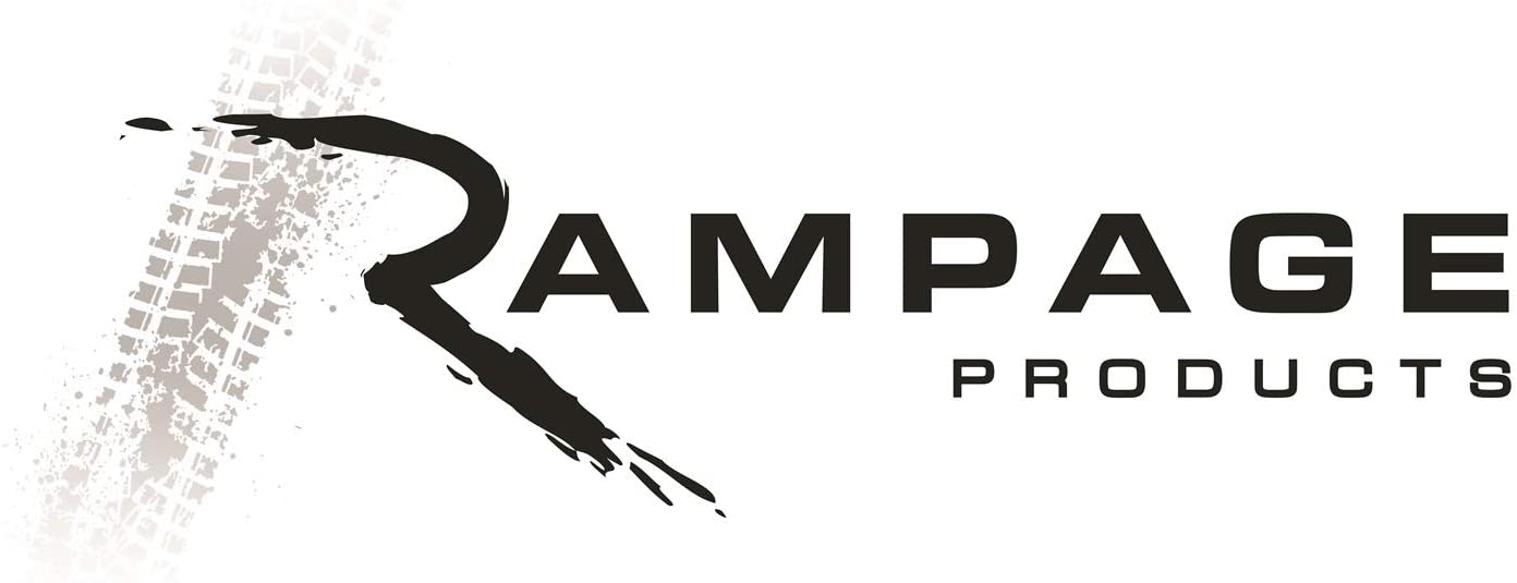 RAMPAGE PRODUCTS 7659 Black Euro Front Grille Guard for 1987-2006 Jeep Wrangler YJ & TJ