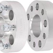 LSAILON 2X 5 Lug 1.5" 5x4.5 to 5x4.5 Hubcentric Wheel Spacers 5x114.3 to 5x114.3 66.1 CB 12x1.25 Compatible with for Infiniti Q50 Q60 QX70 for Infiniti G25