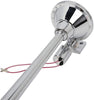 ZENITHIKE Air Horn Kit Trumpet Air Horn Powerful Loud 150DB Single Silver Trumpet Car Horn for Vehicle Truck Lorry Trains Boat Car